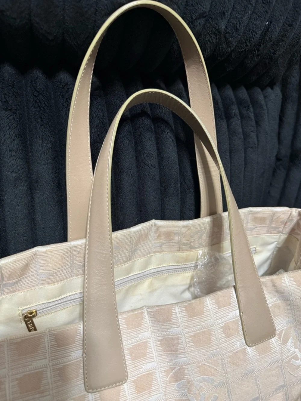 Chanel Beige Travel Tote Bag with COA - Picture 15 of 16